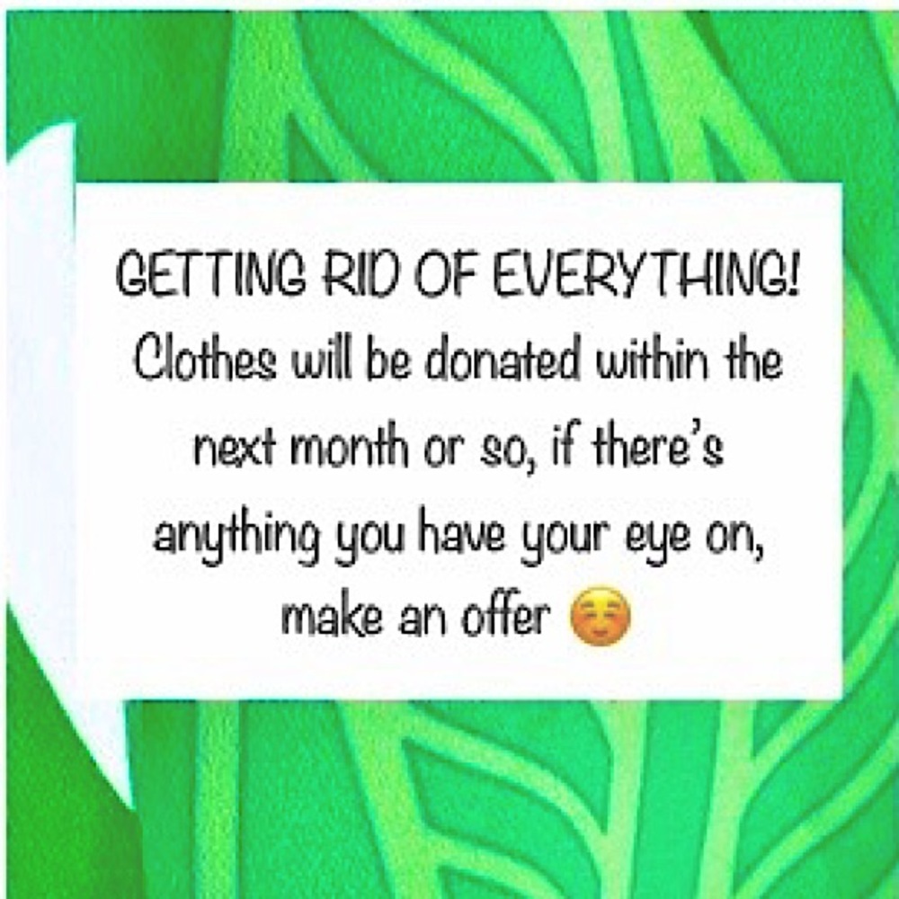 GETTING RID OF EVERYTHING!